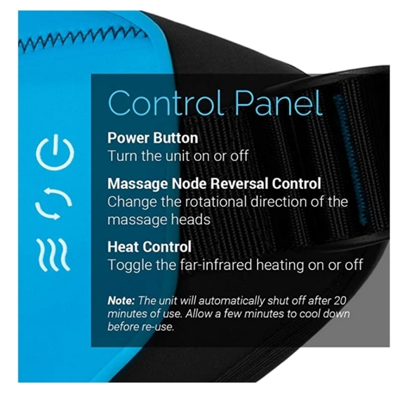 NEW TruMedic Magic Hands truShiatsu Neck & Back Massager Performance Series - Picture 8 of 9